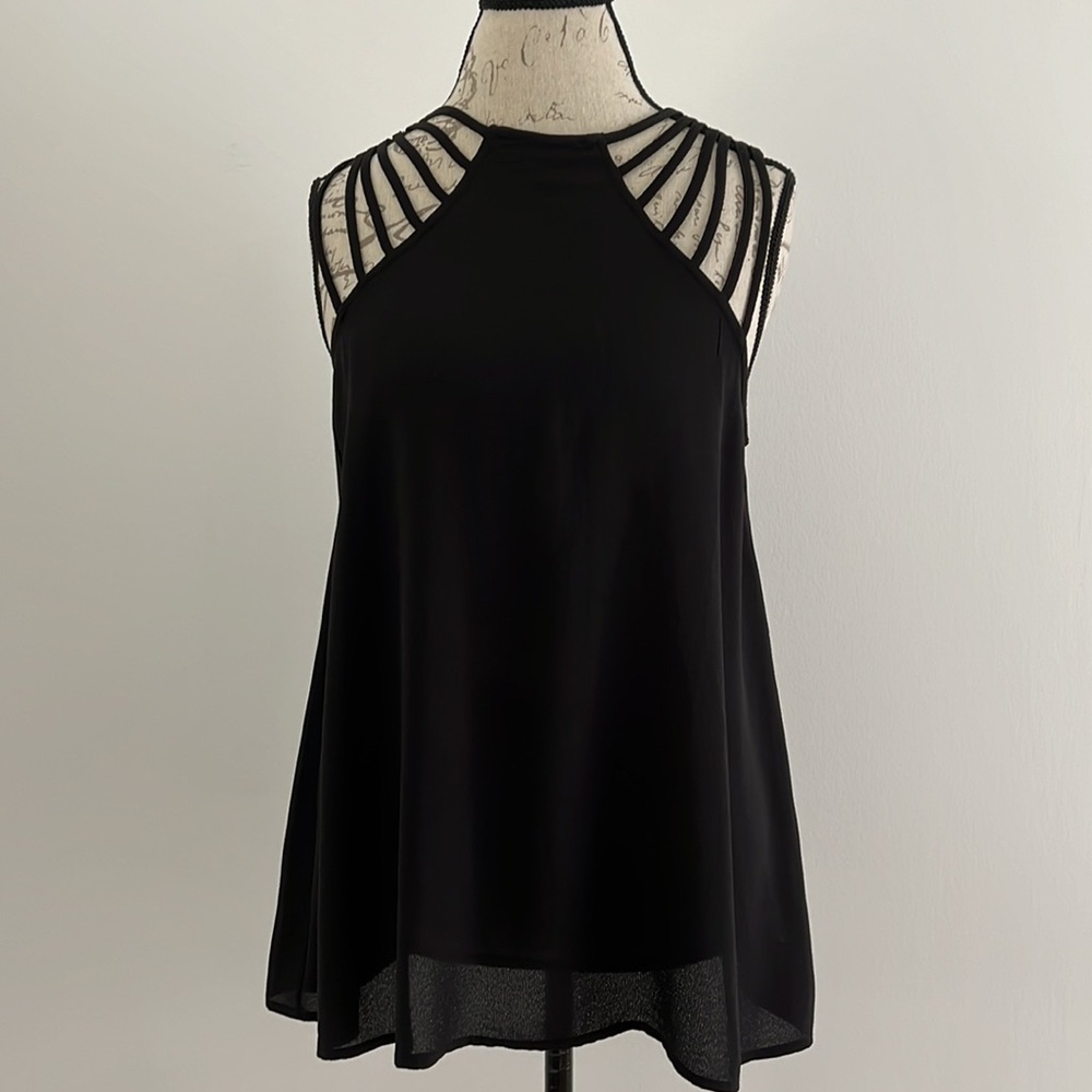 Entro Gauzy Sleeveless Blouse Size M